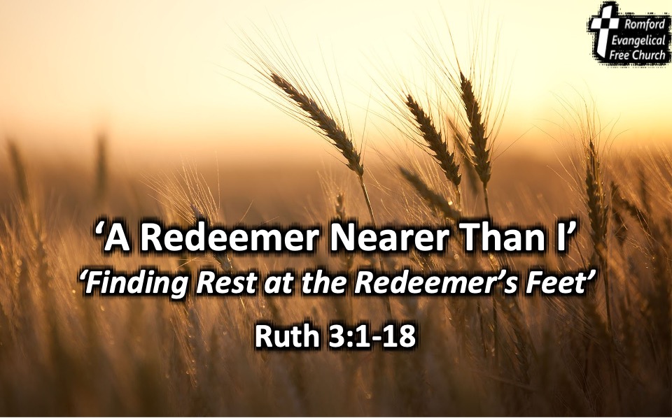 A Redeemer Nearer Than I - Finding Rest at the Redeemer's Feet